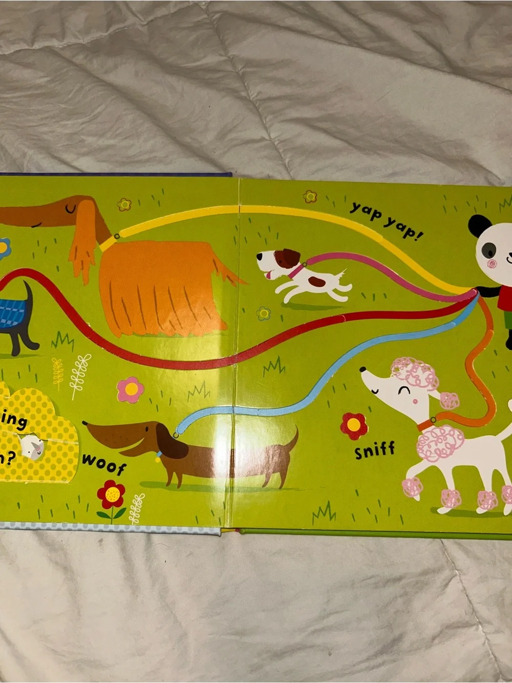 Baby's Very First Fingertrail Playbook Cats & Dogs by Stella Baggott, Board Book